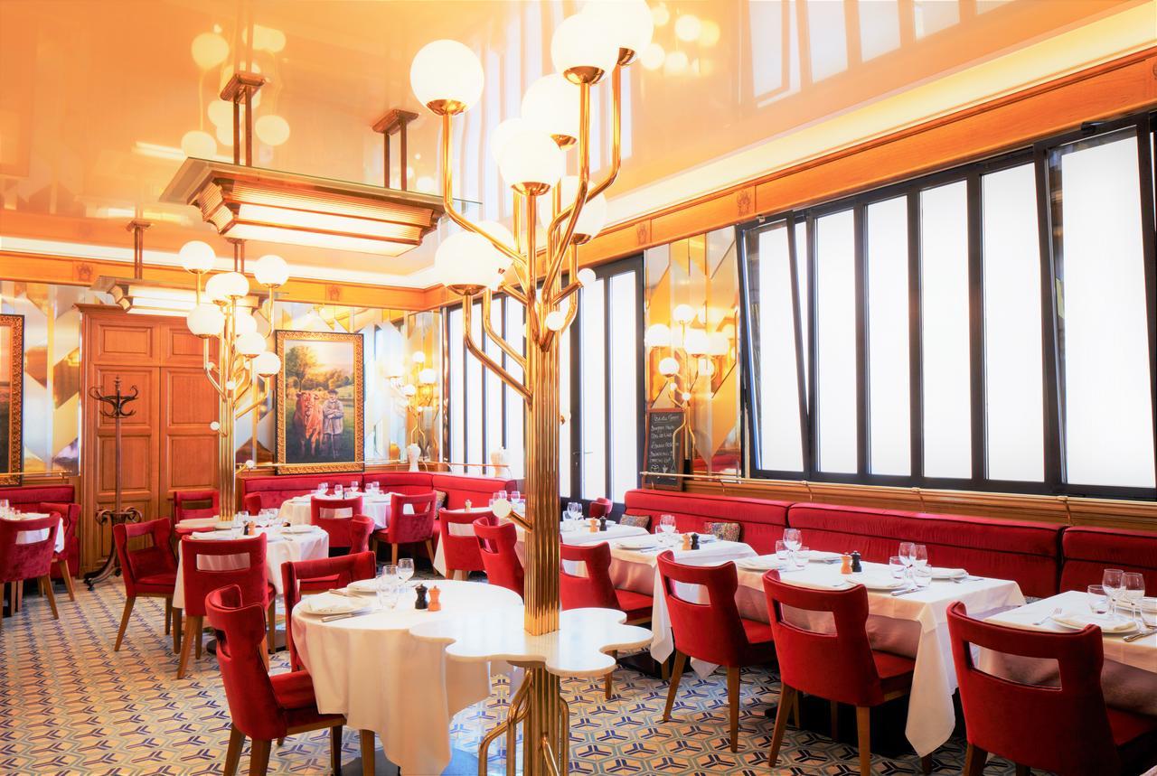 Hotel Restaurant Au Boeuf Couronne Paris Exterior foto