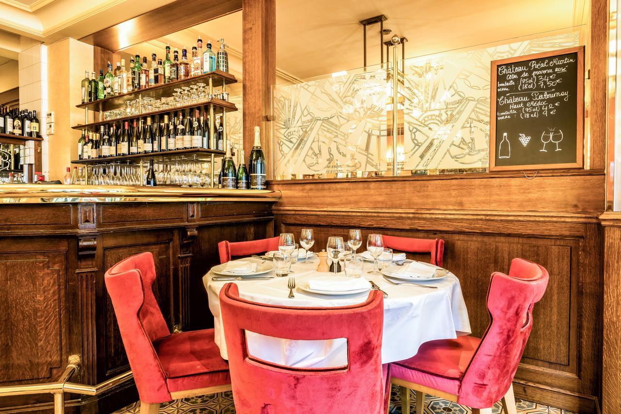 Hotel Restaurant Au Boeuf Couronne Paris Exterior foto