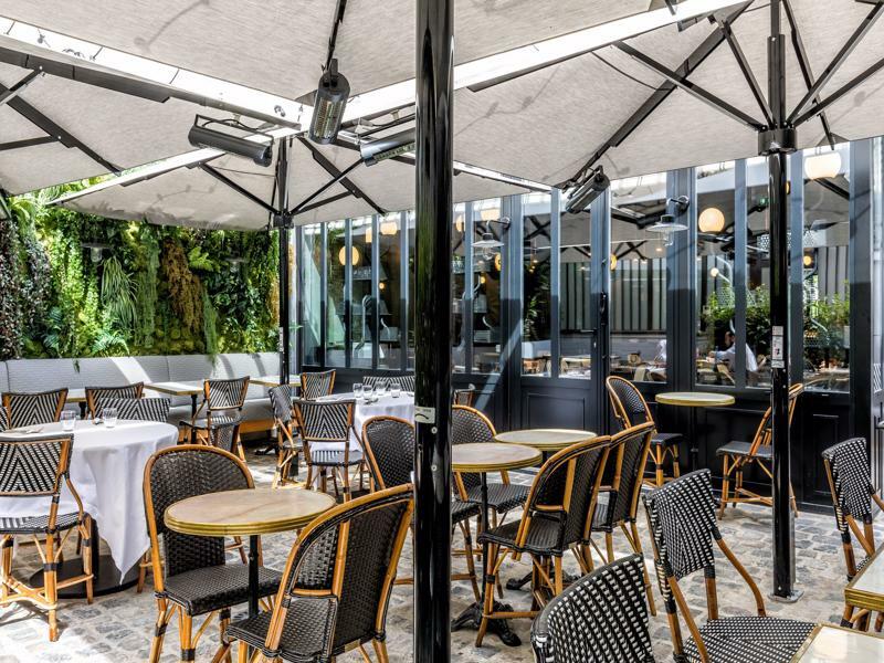 Hotel Restaurant Au Boeuf Couronne Paris Exterior foto