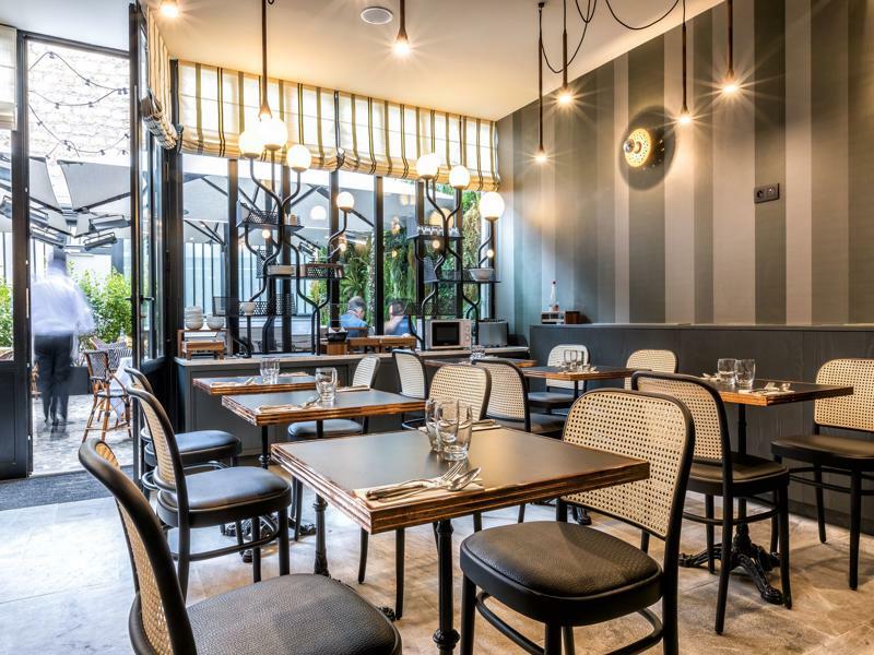 Hotel Restaurant Au Boeuf Couronne Paris Exterior foto