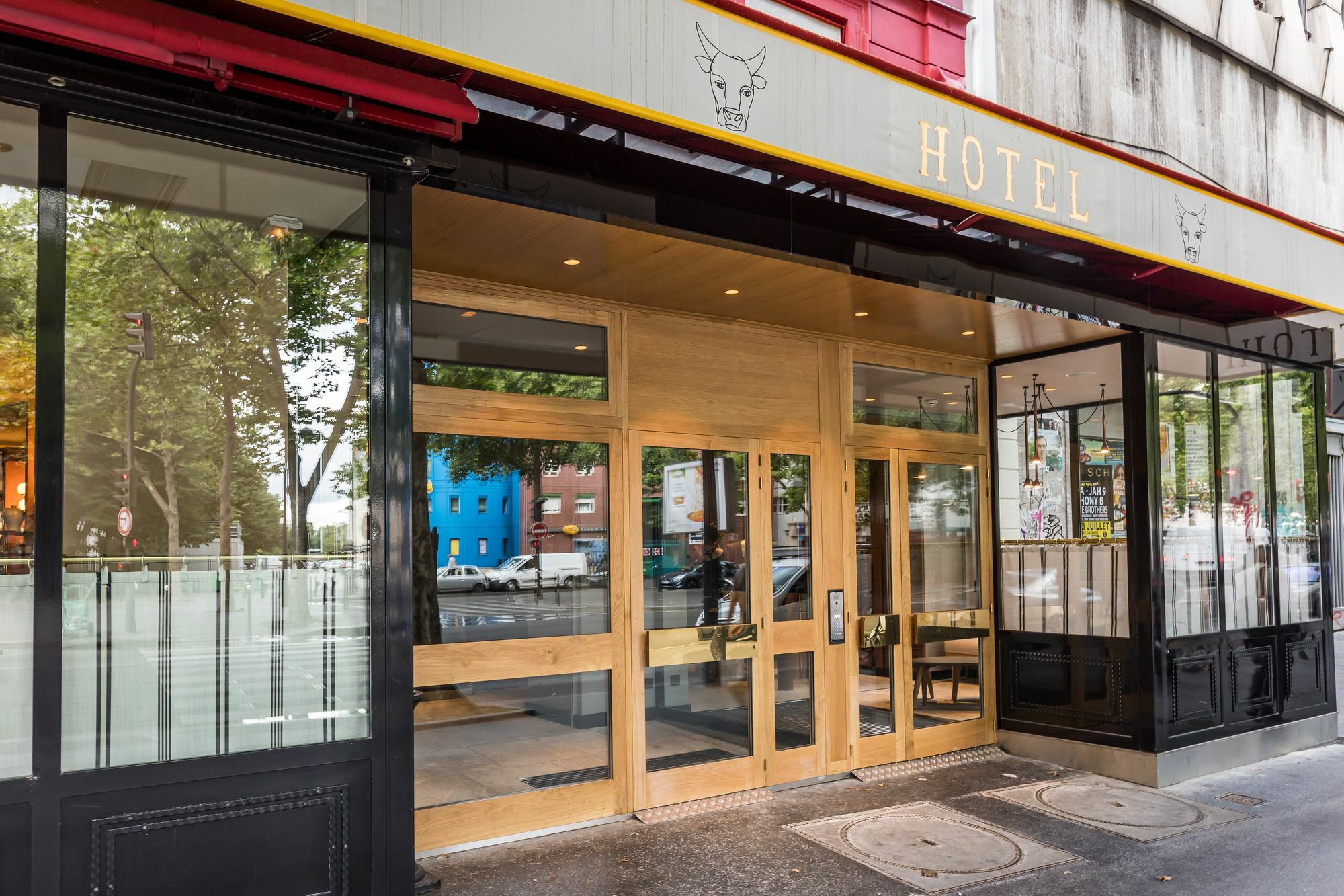 Hotel Restaurant Au Boeuf Couronne Paris Exterior foto